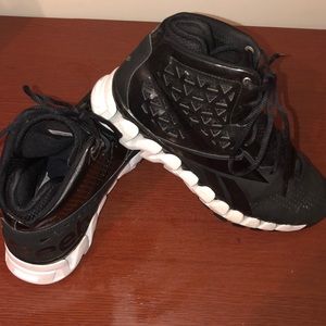 Men’s Black Reebok basketball shoes